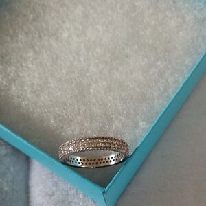 Elegant Cubic Zirconia  Band Ring